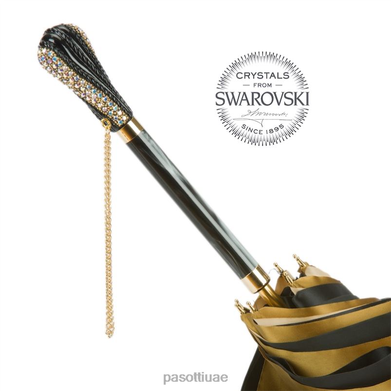 مظلة | 189 21273-6 s8ab - مظلة داليا ذهبية فاخرة، قماش مزدوج PASOTTI Z446V387